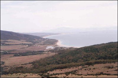 Vista para o lado de Tarifa